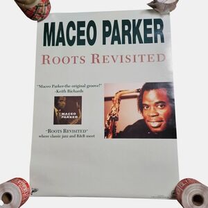 Maceo Parker Roots Revisited 18x24 Original Vintage 1991 Polygram Promo Poster